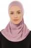 Hanfendy Plain Logo - Lilla One-Piece Hijab
