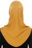 Hanfendy Cross Logo - Sennepsgul One-Piece Hijab