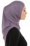 Hanfendy Cross Logo - Mørk Lilla One-Piece Hijab