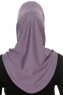 Hanfendy Cross Logo - Mørk Lilla One-Piece Hijab