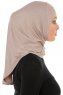 Hanfendy Cross Logo - Steingrå One-Piece Hijab