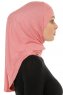 Hanfendy Cross Logo - Mørk Rosa One-Piece Hijab