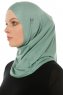 Hanfendy Cross Logo - Grønn One-Piece Hijab