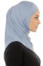 Micro Plain - Lyseblå One-Piece Hijab