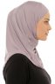 Micro Plain - Lys Lilla One-Piece Hijab