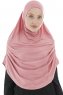 Roxelana - Mørk Rosa Lang Al Amira Hijab