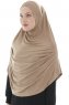 Roxelana - Lysebrun Lang Al Amira Hijab