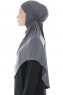 Sefa - Mørk Grå One-Piece Al Amira Hijab