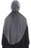 Sefa - Mørk Grå One-Piece Al Amira Hijab