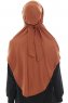 Sefa - Mursteinsrød One-Piece Al Amira Hijab