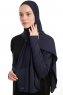 Azize - Marineblå Pro Scarf Sport Hijab Set