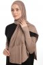 Azize - Mørk Taupe Pro Scarf Sport Hijab Set