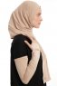 Azize - Lys Taupe Pro Scarf Sport Hijab Set