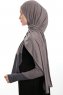 Azize - Mørk Grå Pro Scarf Sport Hijab Set