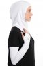 Bayda - Hvit Pro Sport Hijab Set