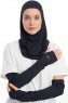 Bayda - Marineblå Pro Sport Hijab Set