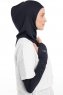 Bayda - Marineblå Pro Sport Hijab Set