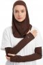 Bayda - Brun Pro Sport Hijab Set