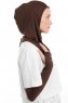 Bayda - Brun Pro Sport Hijab Set