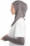 Bayda - Mørk Grå Pro Sport Hijab Set