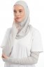 Bayda - Lysegrå Pro Sport Hijab Set