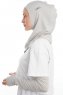 Bayda - Lysegrå Pro Sport Hijab Set
