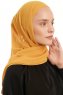 Sahar - Sennepsgul One Piece Chiffon Hijab