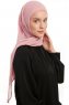 Sahar - Mørk Rosa One Piece Chiffon Hijab