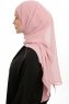 Sahar - Mørk Rosa One Piece Chiffon Hijab