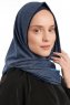 Taliah - Marineblå One Piece Hijab