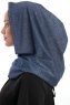 Taliah - Marineblå One Piece Hijab