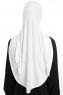 Vesile - Hvit One-Piece Hijab