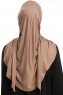 Vesile - Mørk Taupe One-Piece Hijab