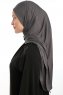Vesile - Mørk Grå One-Piece Hijab