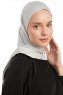 Vesile - Lysegrå One-Piece Hijab