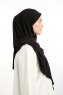 Nermin - Svart Sandy Scarfs Hijab
