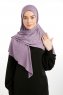 Nermin - Mørk Lilla Sandy Scarfs Hijab