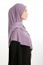 Nermin - Mørk Lilla Sandy Scarfs Hijab