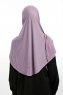 Nermin - Mørk Lilla Sandy Scarfs Hijab