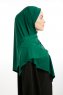 Nermin - Mørk Grønn Sandy Scarfs Hijab