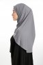 Nermin - Mørk Grå Sandy Scarfs Hijab