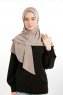Nermin - Steingrå Sandy Scarfs Hijab