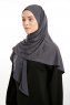 Nermin - Antrasitt Sandy Scarfs Hijab