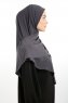 Nermin - Antrasitt Sandy Scarfs Hijab