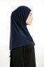 Ilay - Marineblå Sandy Turban Hijab