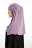 Ilay - Mørk Lilla Sandy Turban Hijab
