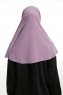 Ilay - Mørk Lilla Sandy Turban Hijab