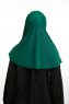 Ilay - Mørk Grønn Sandy Turban Hijab