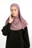 Ilay - Mørk Rosa Sandy Turban Hijab