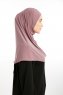 Ilay - Mørk Rosa Sandy Turban Hijab